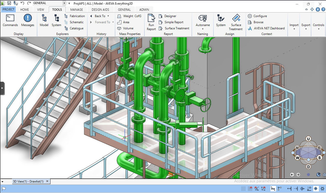 AVEVA Training: 3D piping model to boost team skills and optimize project workflows.